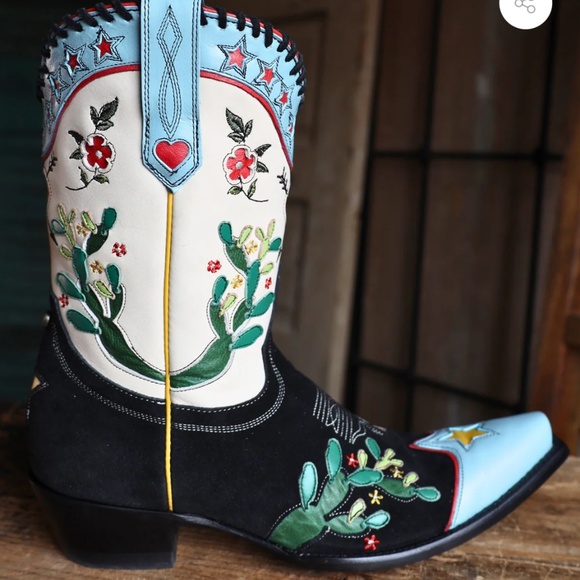 DOUBLE D RANCH BY OLD GRINGO WOMEN'S TRULY 8.5" BOOT - Picture 4 of 14